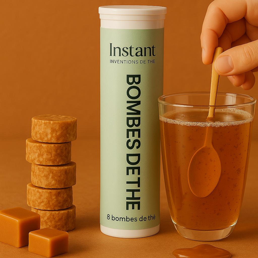 Tube de 8 bombes de thé Caramel 🍮